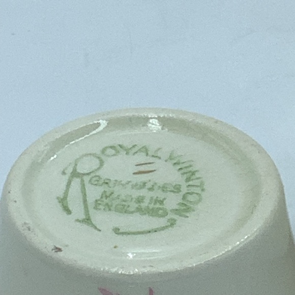 Royal Winton England Miniature Creamer and Sugar - Picture 8 of 9